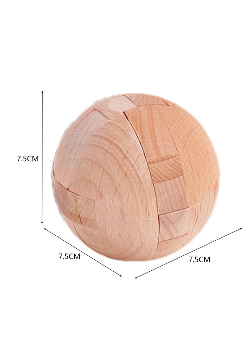 Kindergarten Luban Lock Popular Building Block Gifts To Relieve Stress (9 Pieces) - Image 2